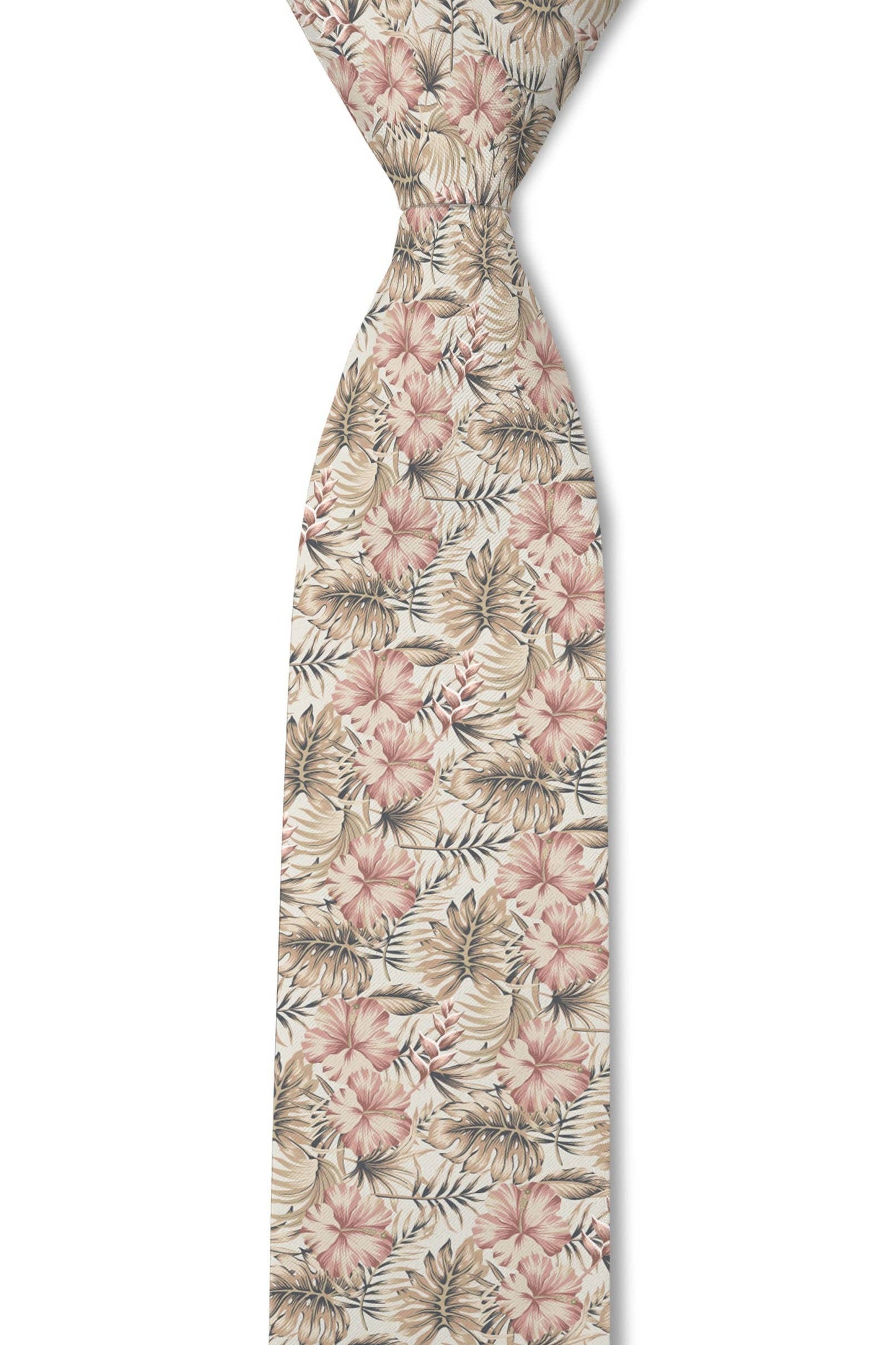 Tough Apparel - Mahalo - Tropical Hibiscus Tie: 3.25" Standard Tie