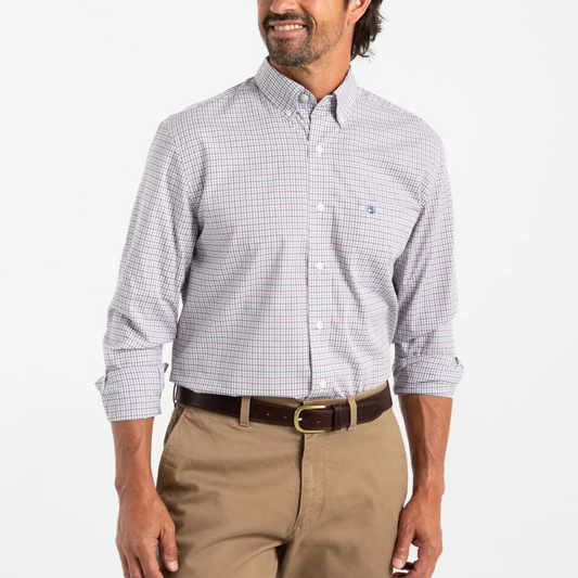 Duck Head - LS Performance Poplin Langley Plaid Shirt