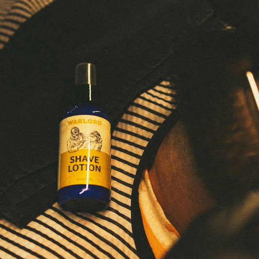 Warlord - Men's Grooming Essentials | Veteran Owned - Warlord Shaving Lotion: 4 oz