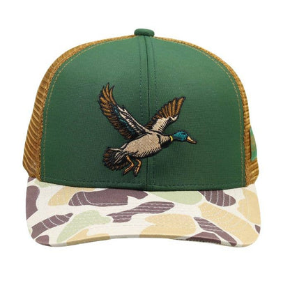 Ole Boy Outfitters - OLE BOY Flying Mallard Camo Trucker Hat