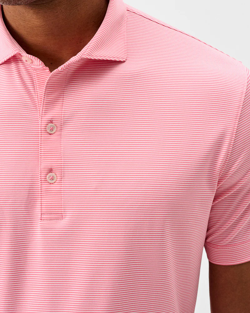 Performance Jersey Polos - Lyndonn Stripe