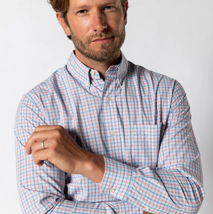 Duck Head - LS Performance Poplin Sport Sunwashed