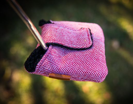 Louis Lloyd Red Mallet Putter Cover