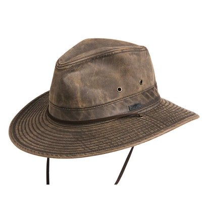 Conner Hats - Tracker Outback Waterproof Hat in Brown