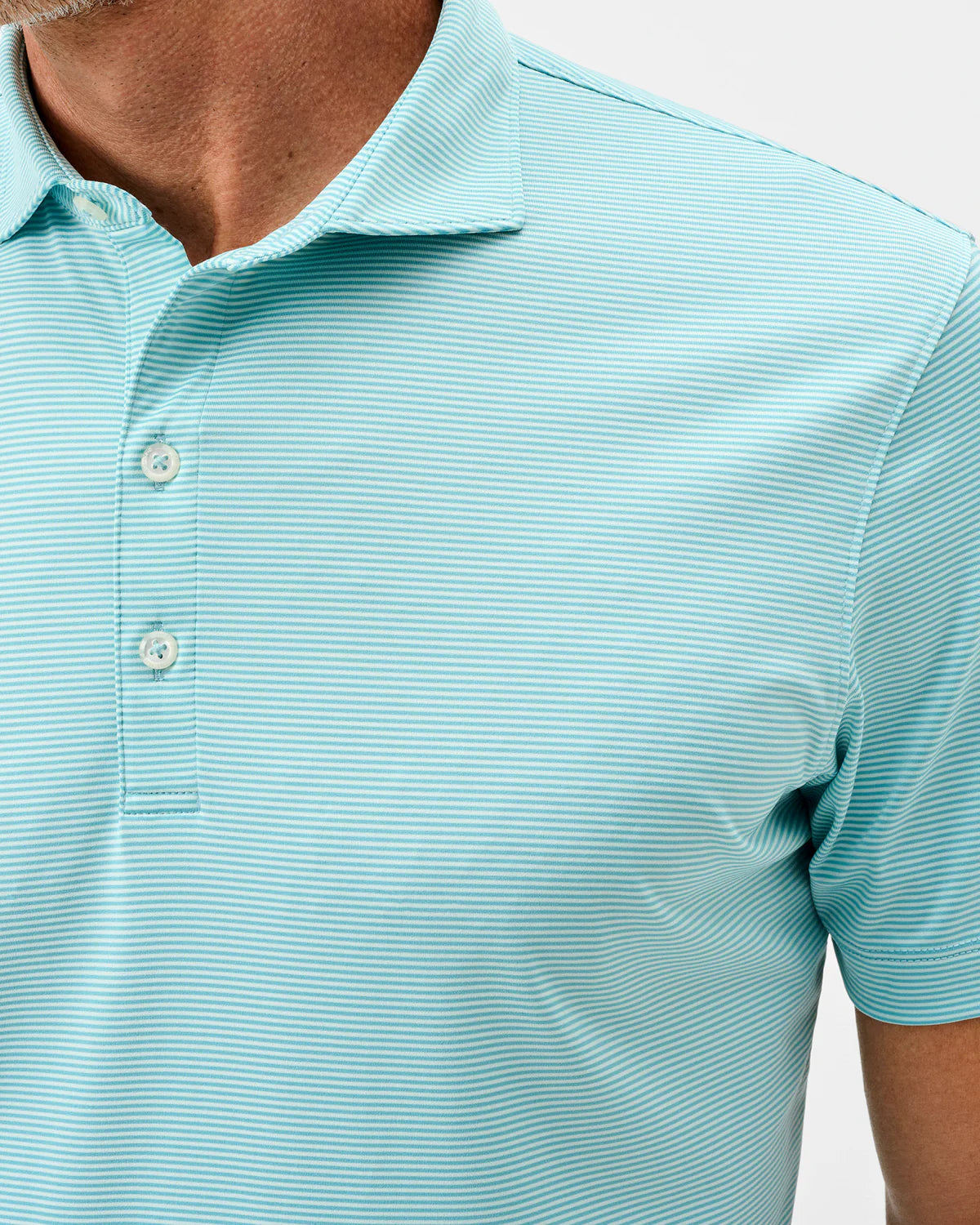 Performance Jersey Polos - Lyndonn Stripe