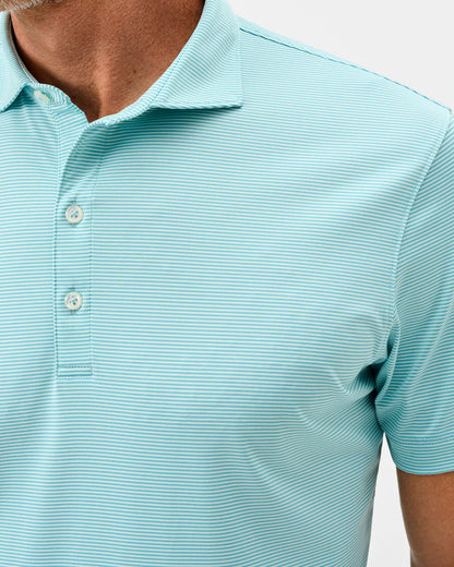 Performance Jersey Polos - Lyndonn Stripe