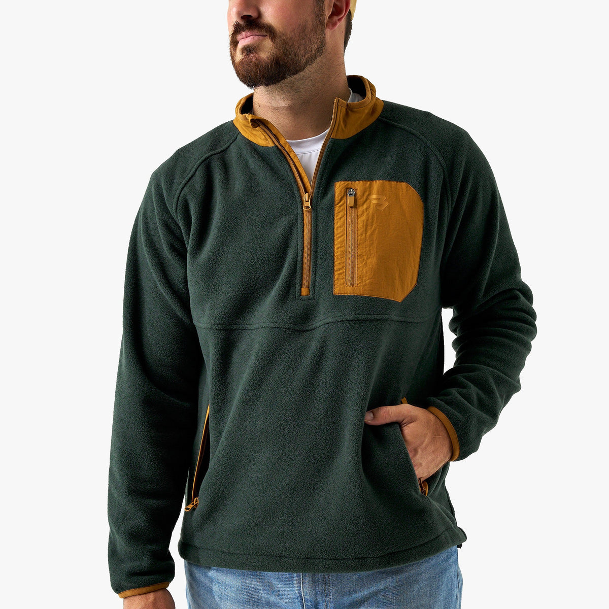 Micro Fleece - Dark Olive