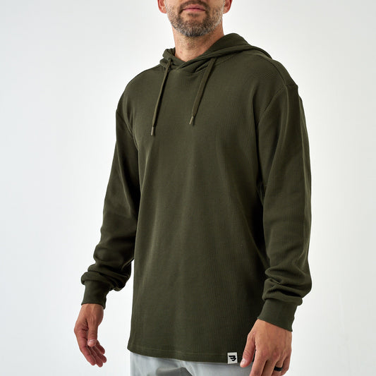 Thermal Hoodie-Mallard Green