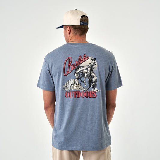 Burlebo- Moonlit Cowboy T Shirt