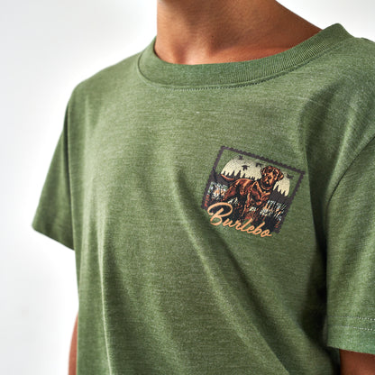 Burlebo- Duck Dog Stamp Youth T Shirt