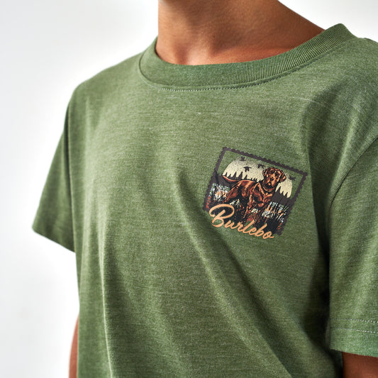 Burlebo- Duck Dog Stamp Youth T Shirt
