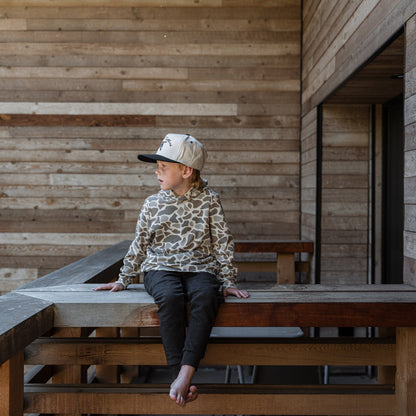 Youth - Fleece Jogger - Heather Black