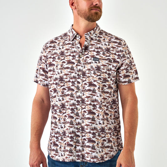 Burlebo- Brush Country Performance Button Up