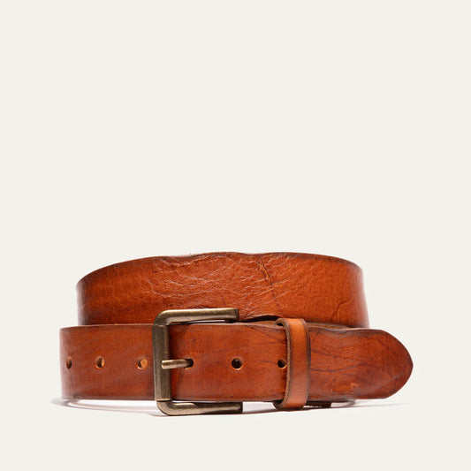 Will Leather -  Vintage Washed Belt Cognac
